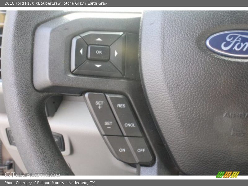 Stone Gray / Earth Gray 2018 Ford F150 XL SuperCrew