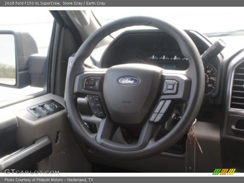 Stone Gray / Earth Gray 2018 Ford F150 XL SuperCrew
