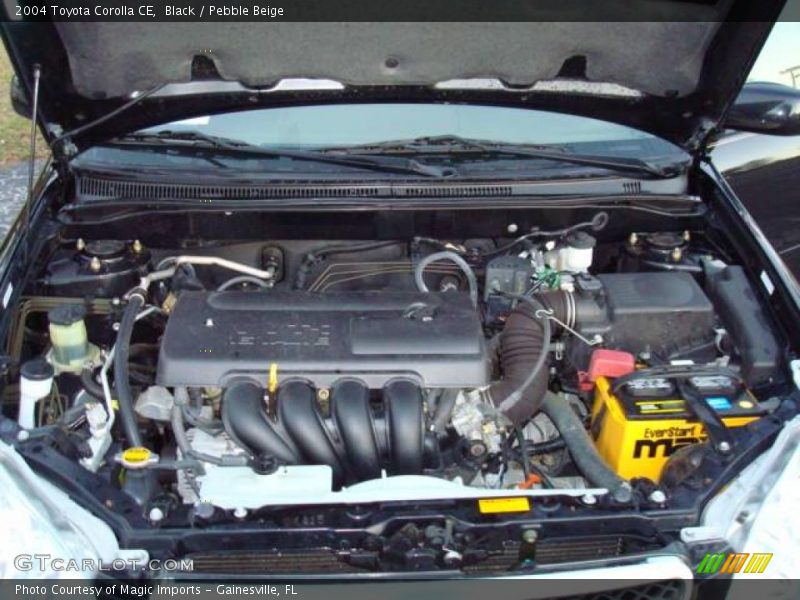 Black / Pebble Beige 2004 Toyota Corolla CE