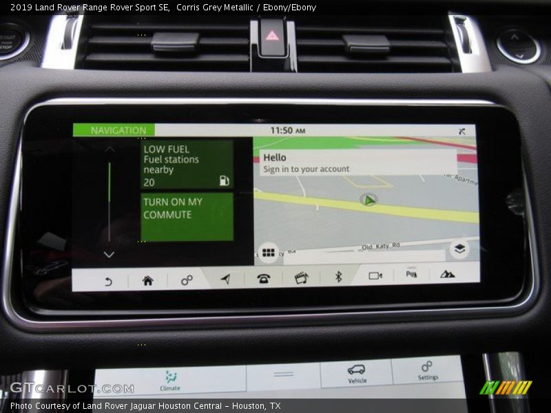 Corris Grey Metallic / Ebony/Ebony 2019 Land Rover Range Rover Sport SE