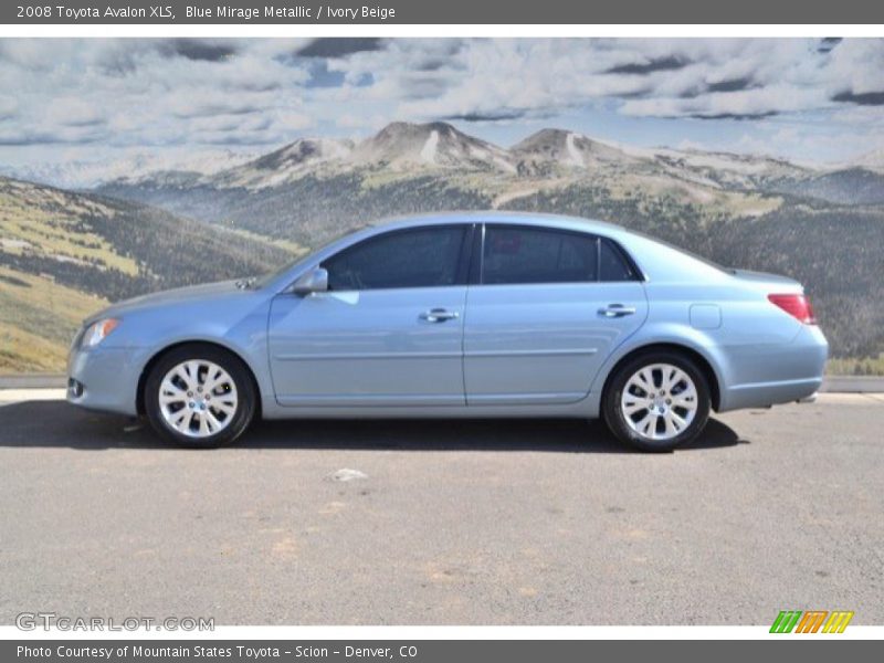 Blue Mirage Metallic / Ivory Beige 2008 Toyota Avalon XLS