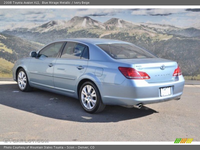 Blue Mirage Metallic / Ivory Beige 2008 Toyota Avalon XLS