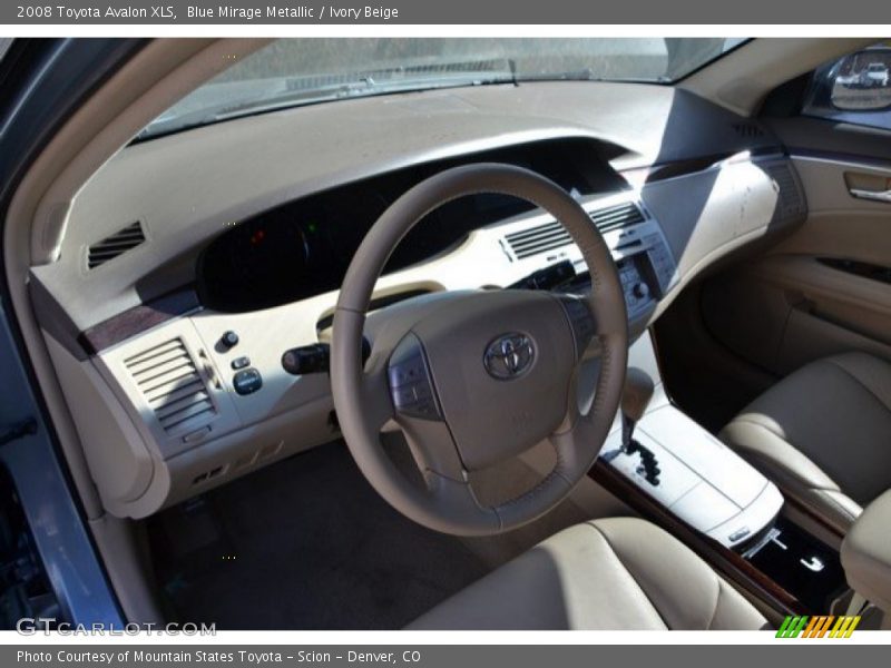 Blue Mirage Metallic / Ivory Beige 2008 Toyota Avalon XLS