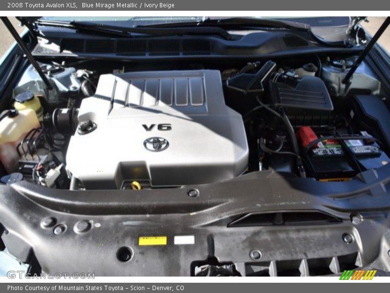 Blue Mirage Metallic / Ivory Beige 2008 Toyota Avalon XLS