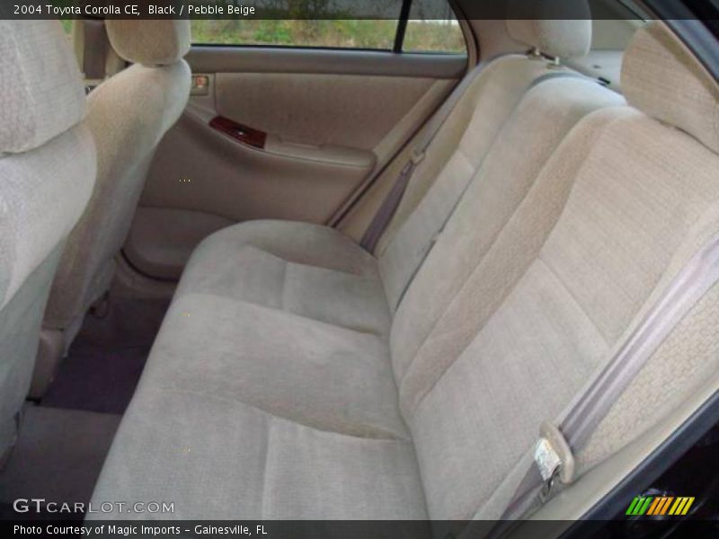 Black / Pebble Beige 2004 Toyota Corolla CE