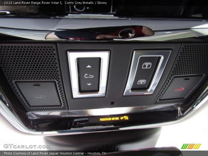 Corris Grey Metallic / Ebony 2019 Land Rover Range Rover Velar S