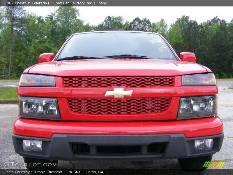 Victory Red / Ebony 2009 Chevrolet Colorado LT Crew Cab