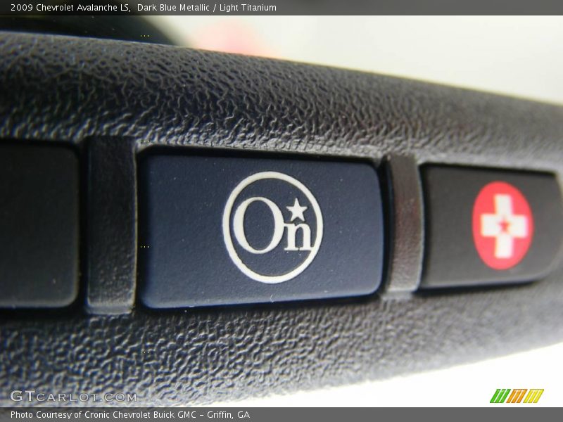 Dark Blue Metallic / Light Titanium 2009 Chevrolet Avalanche LS