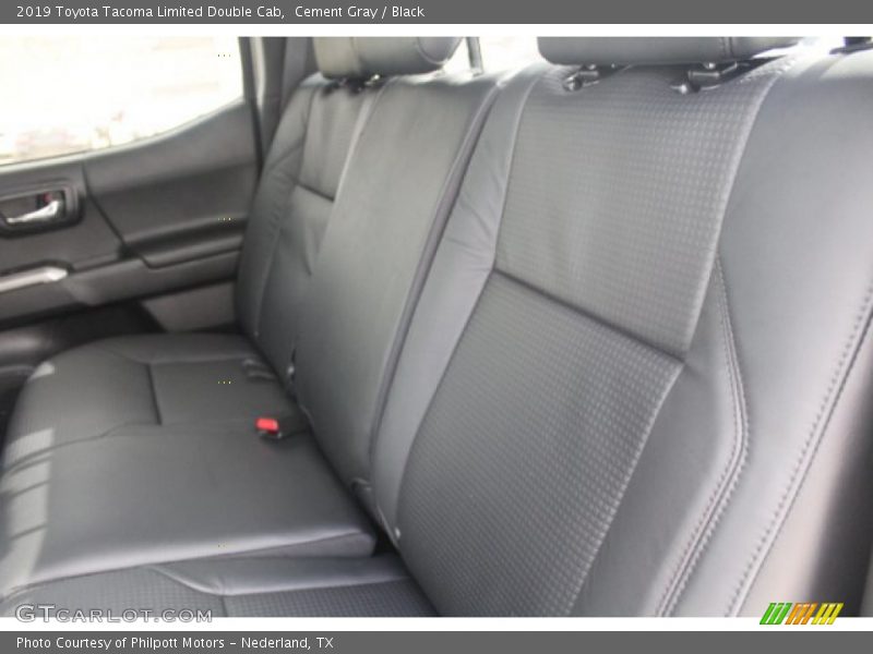 Cement Gray / Black 2019 Toyota Tacoma Limited Double Cab