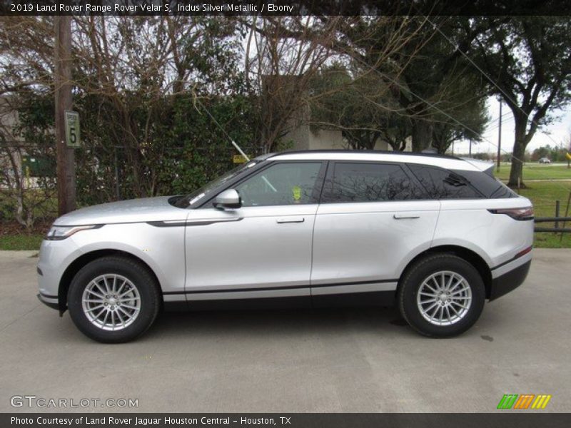 Indus Silver Metallic / Ebony 2019 Land Rover Range Rover Velar S