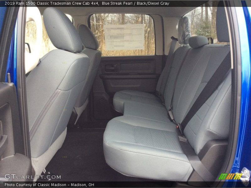 Blue Streak Pearl / Black/Diesel Gray 2019 Ram 1500 Classic Tradesman Crew Cab 4x4