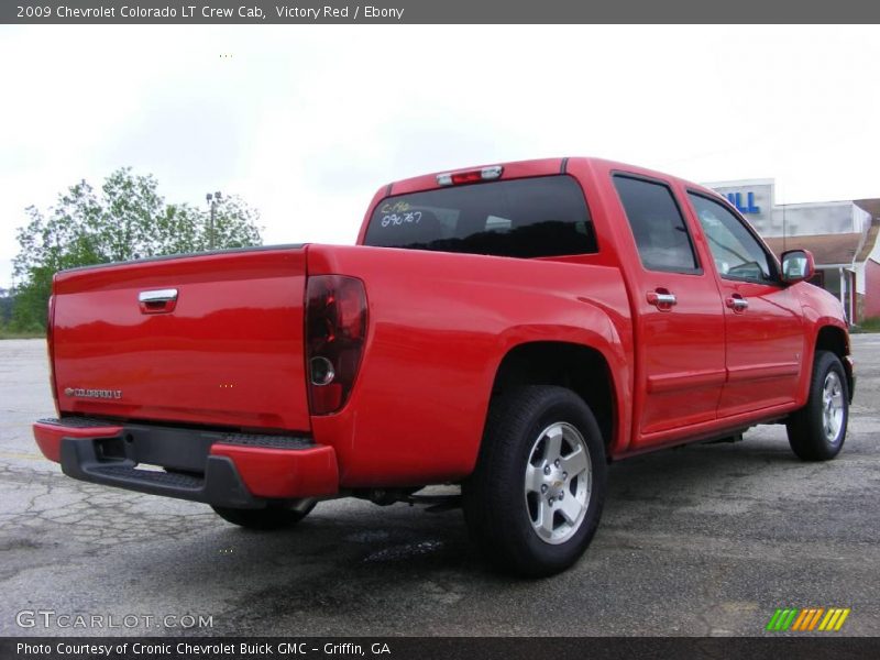 Victory Red / Ebony 2009 Chevrolet Colorado LT Crew Cab