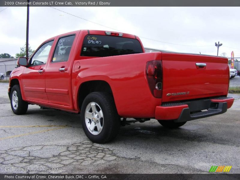 Victory Red / Ebony 2009 Chevrolet Colorado LT Crew Cab