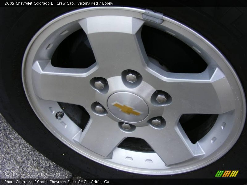 Victory Red / Ebony 2009 Chevrolet Colorado LT Crew Cab