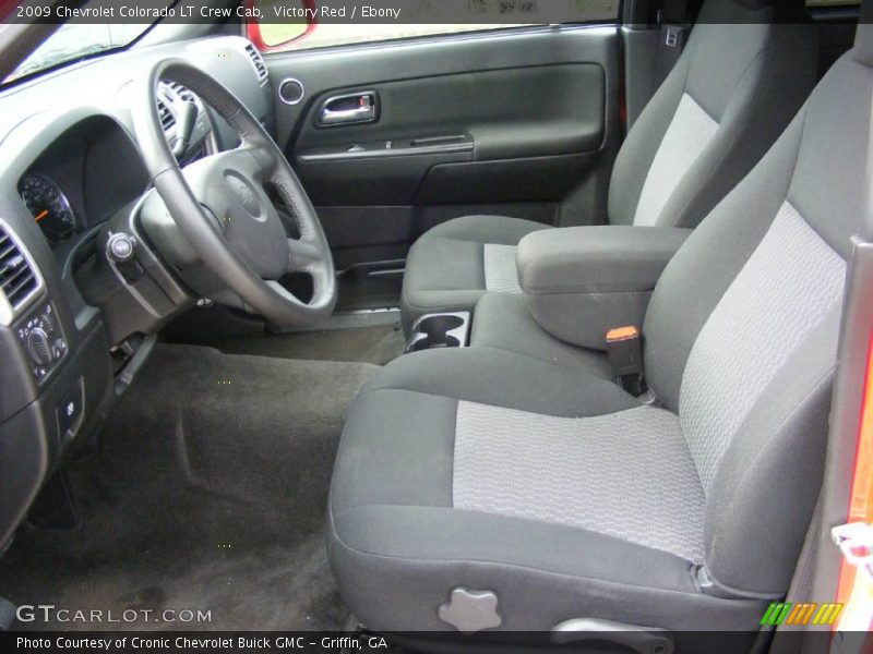 Victory Red / Ebony 2009 Chevrolet Colorado LT Crew Cab