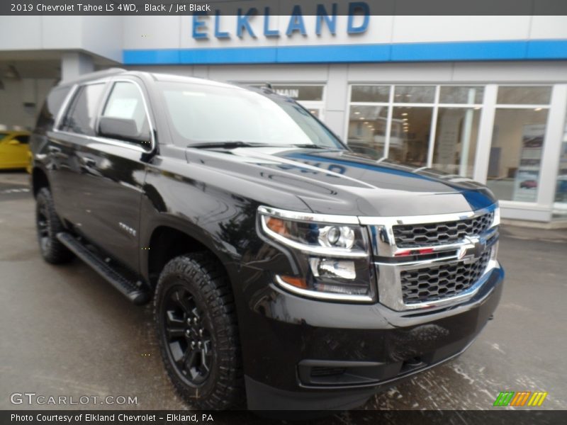 Black / Jet Black 2019 Chevrolet Tahoe LS 4WD