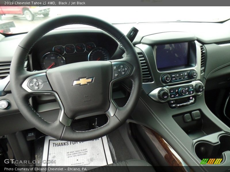 Black / Jet Black 2019 Chevrolet Tahoe LS 4WD