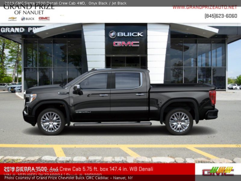 Onyx Black / Jet Black 2019 GMC Sierra 1500 Denali Crew Cab 4WD