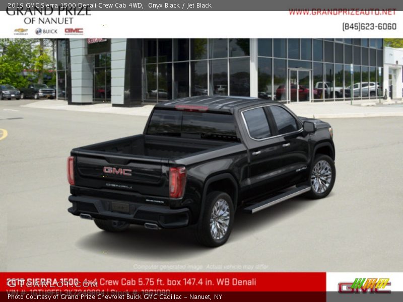 Onyx Black / Jet Black 2019 GMC Sierra 1500 Denali Crew Cab 4WD