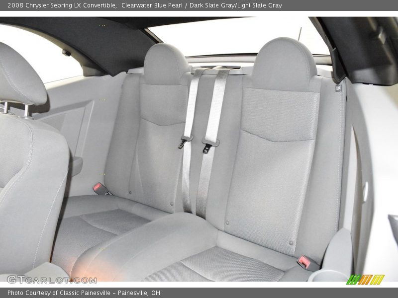 Clearwater Blue Pearl / Dark Slate Gray/Light Slate Gray 2008 Chrysler Sebring LX Convertible