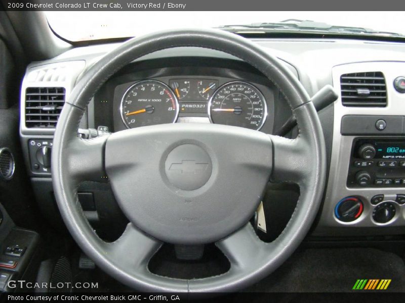 Victory Red / Ebony 2009 Chevrolet Colorado LT Crew Cab