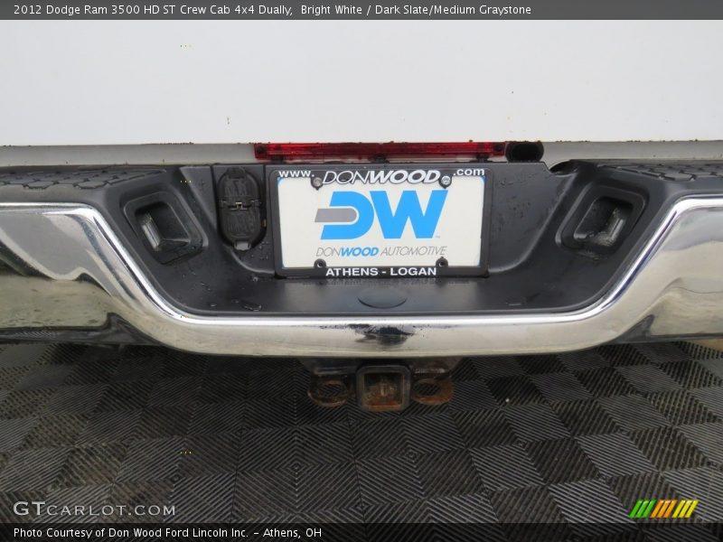 Bright White / Dark Slate/Medium Graystone 2012 Dodge Ram 3500 HD ST Crew Cab 4x4 Dually