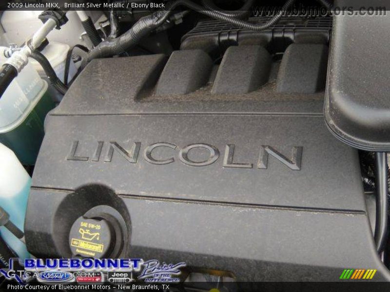 Brilliant Silver Metallic / Ebony Black 2009 Lincoln MKX