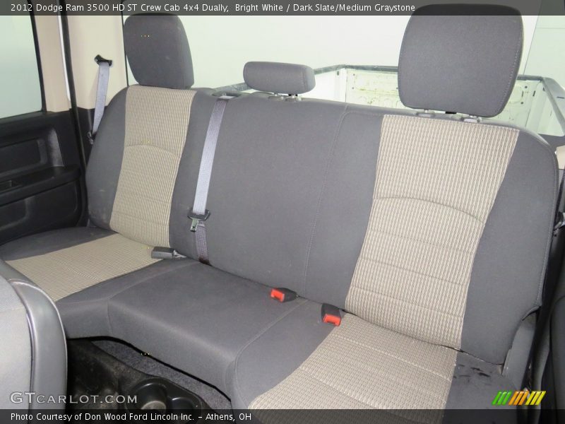 Bright White / Dark Slate/Medium Graystone 2012 Dodge Ram 3500 HD ST Crew Cab 4x4 Dually