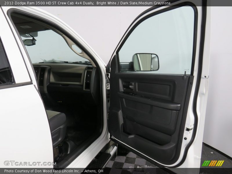 Bright White / Dark Slate/Medium Graystone 2012 Dodge Ram 3500 HD ST Crew Cab 4x4 Dually