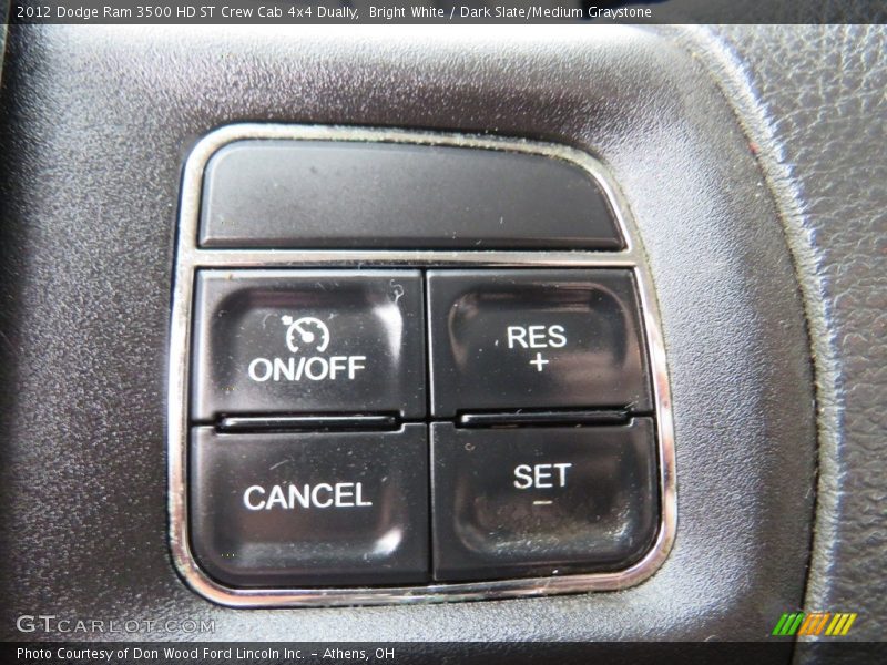 Bright White / Dark Slate/Medium Graystone 2012 Dodge Ram 3500 HD ST Crew Cab 4x4 Dually
