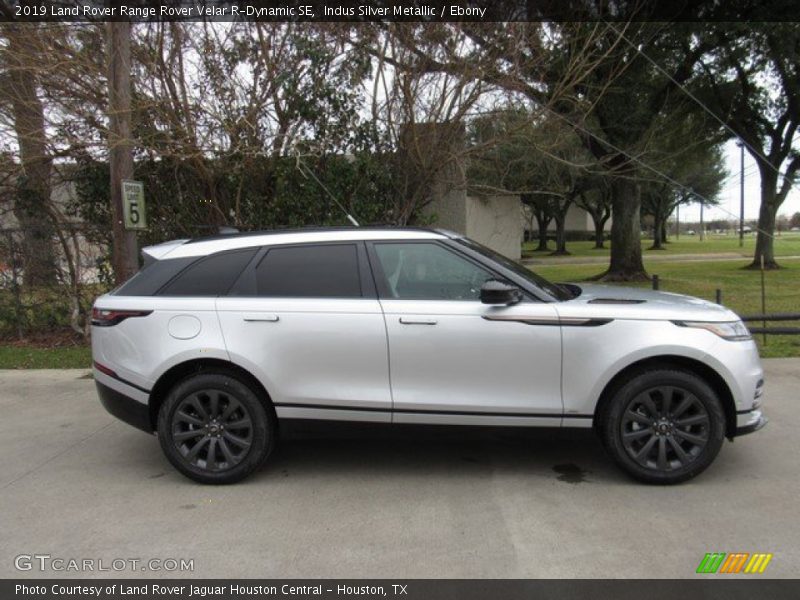 Indus Silver Metallic / Ebony 2019 Land Rover Range Rover Velar R-Dynamic SE
