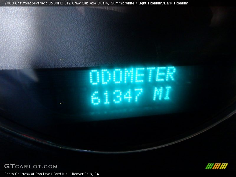 Summit White / Light Titanium/Dark Titanium 2008 Chevrolet Silverado 3500HD LTZ Crew Cab 4x4 Dually