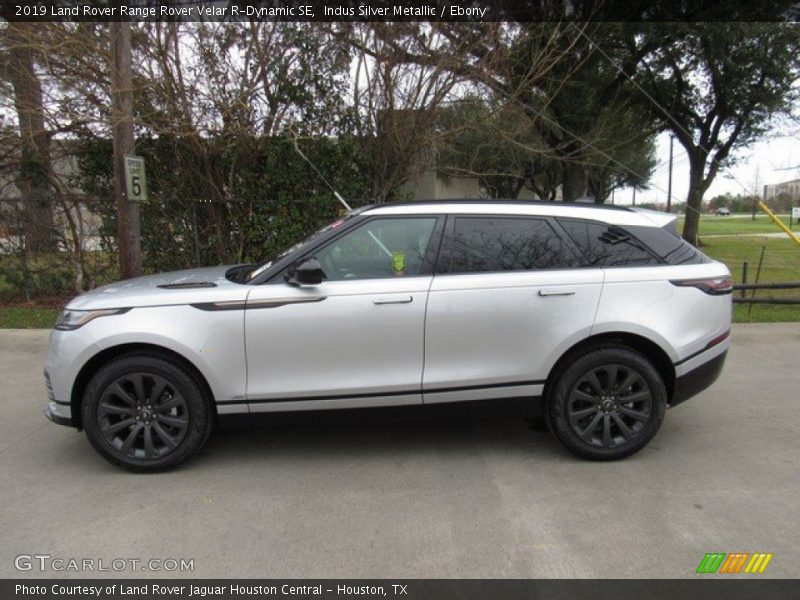 Indus Silver Metallic / Ebony 2019 Land Rover Range Rover Velar R-Dynamic SE