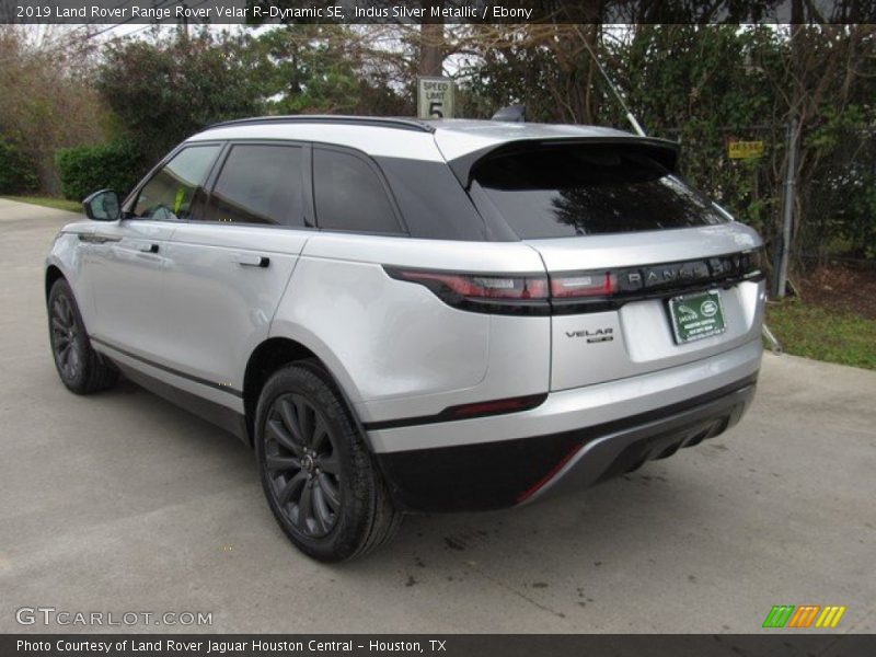 Indus Silver Metallic / Ebony 2019 Land Rover Range Rover Velar R-Dynamic SE