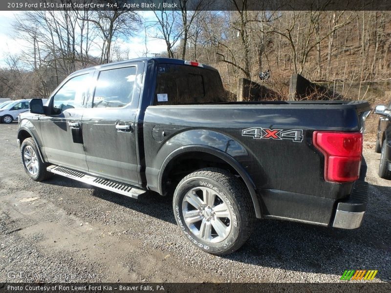 Agate Black / Black 2019 Ford F150 Lariat SuperCrew 4x4