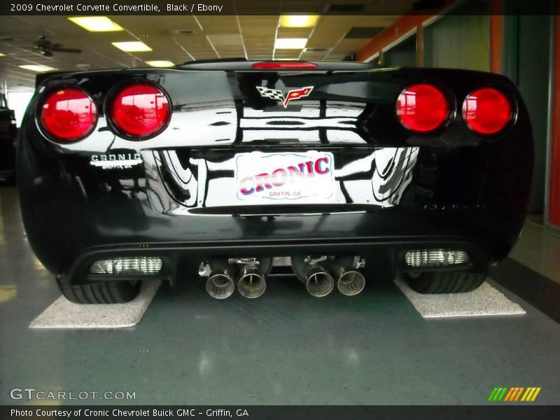 Black / Ebony 2009 Chevrolet Corvette Convertible