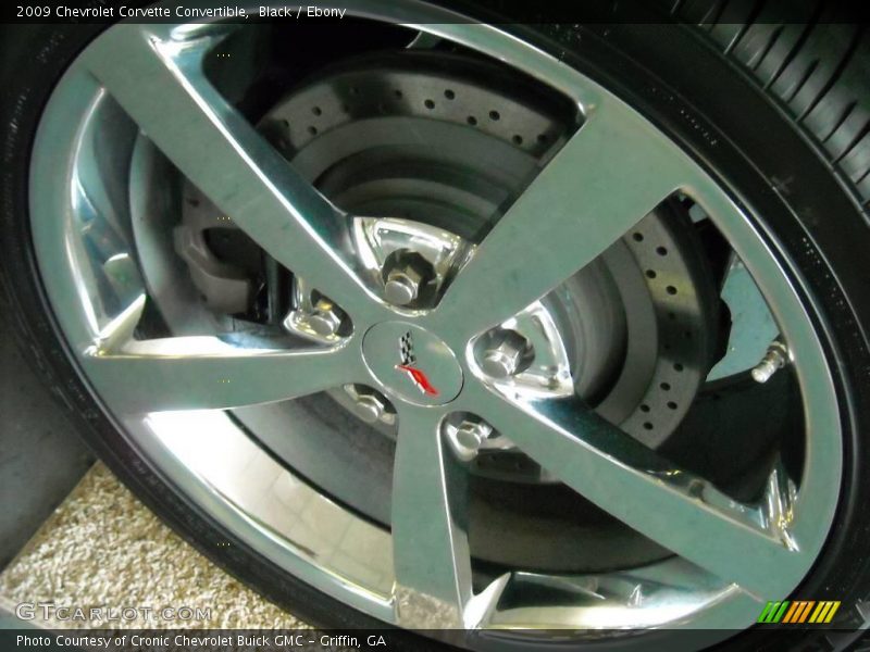 Black / Ebony 2009 Chevrolet Corvette Convertible