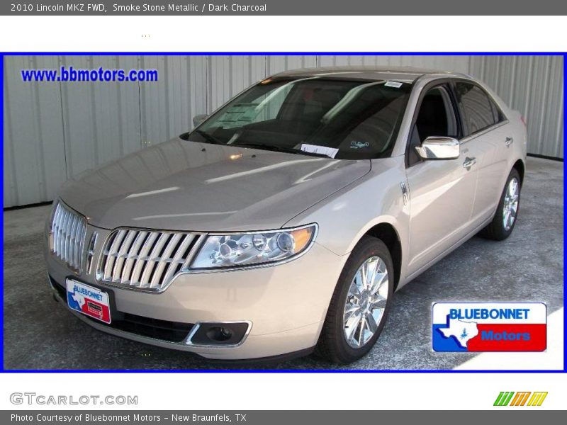 Smoke Stone Metallic / Dark Charcoal 2010 Lincoln MKZ FWD