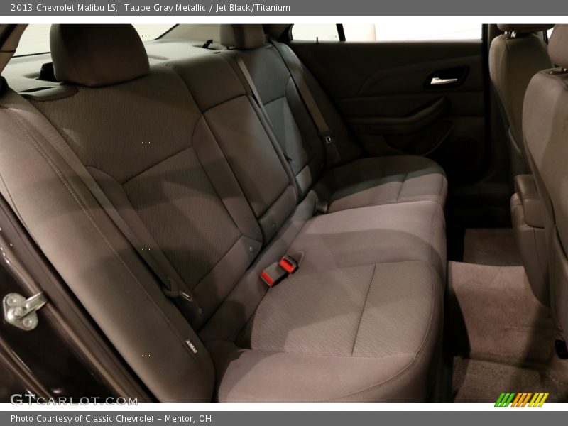 Taupe Gray Metallic / Jet Black/Titanium 2013 Chevrolet Malibu LS