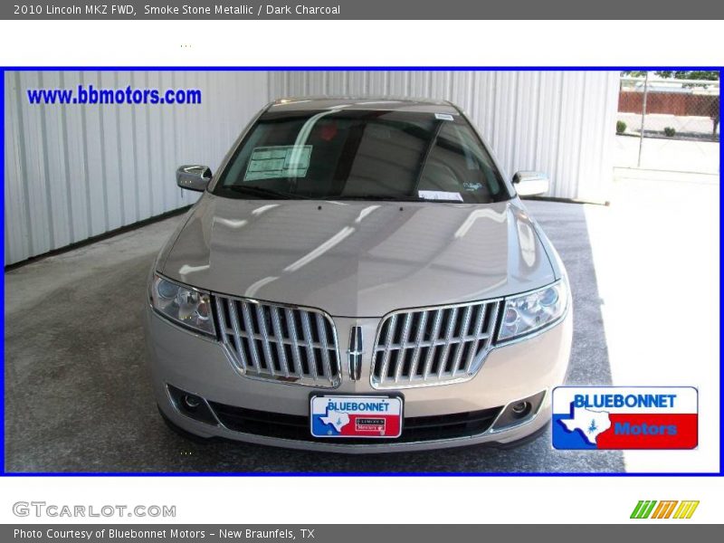 Smoke Stone Metallic / Dark Charcoal 2010 Lincoln MKZ FWD