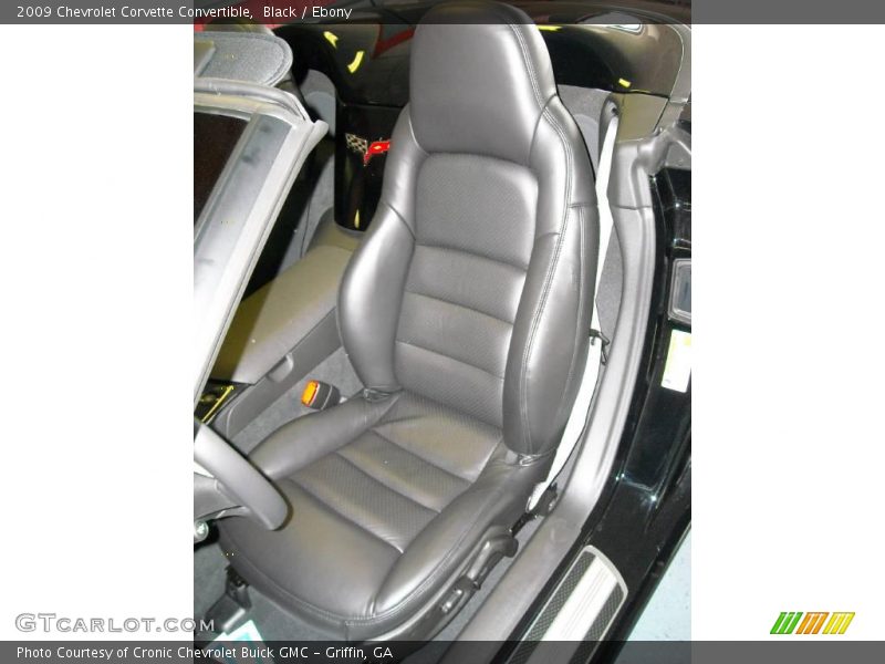 Black / Ebony 2009 Chevrolet Corvette Convertible