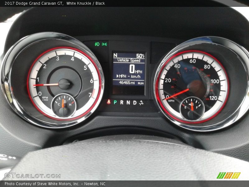 White Knuckle / Black 2017 Dodge Grand Caravan GT