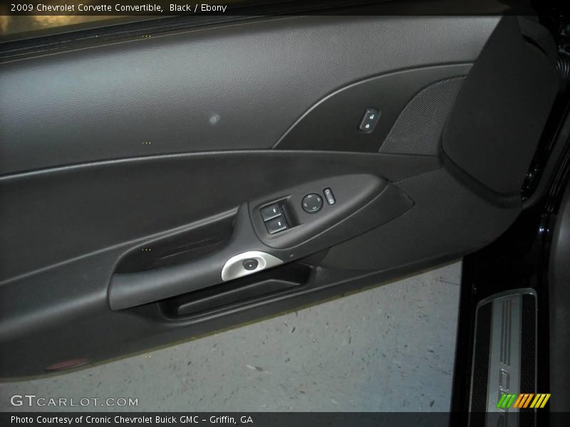 Black / Ebony 2009 Chevrolet Corvette Convertible