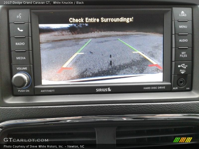 White Knuckle / Black 2017 Dodge Grand Caravan GT