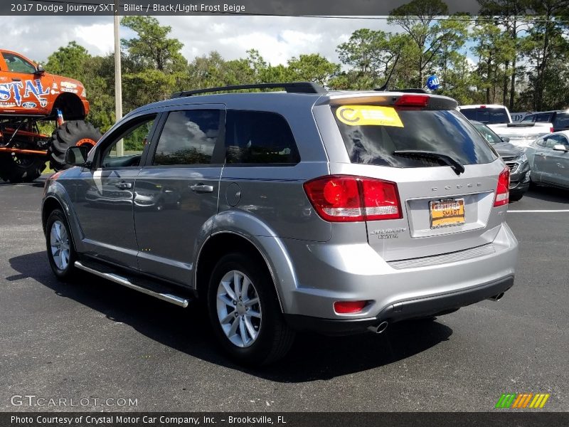 Billet / Black/Light Frost Beige 2017 Dodge Journey SXT