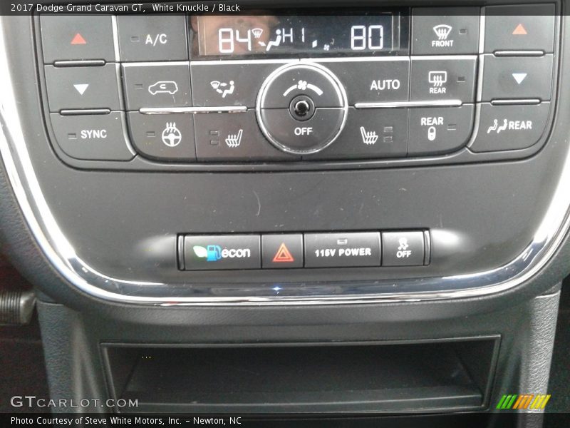 White Knuckle / Black 2017 Dodge Grand Caravan GT
