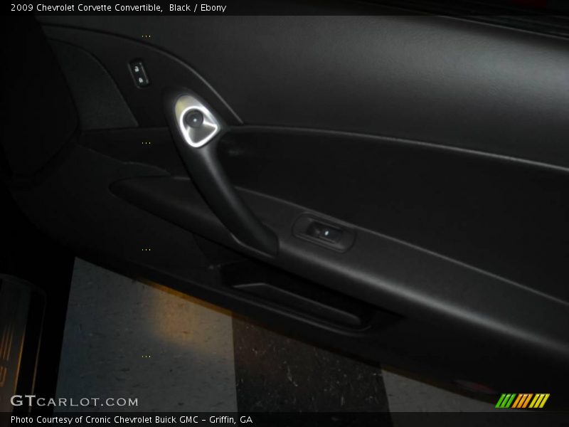 Black / Ebony 2009 Chevrolet Corvette Convertible