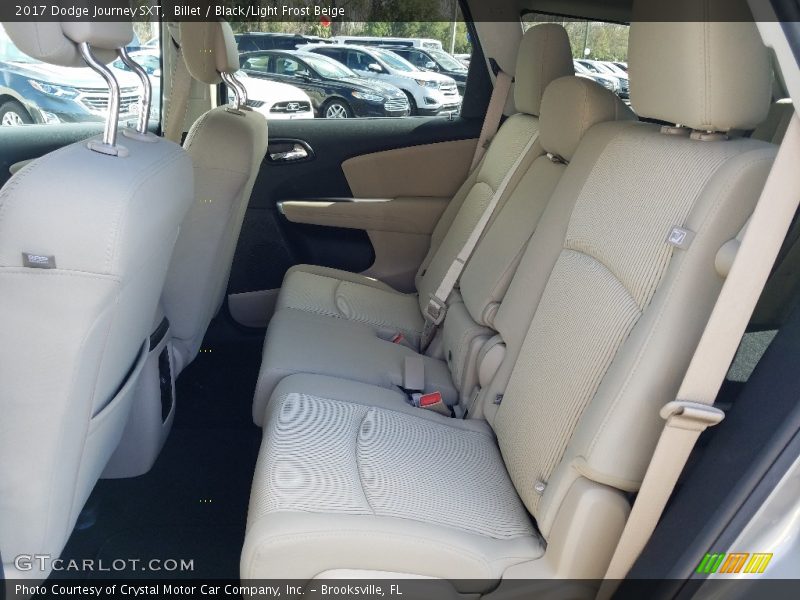 Billet / Black/Light Frost Beige 2017 Dodge Journey SXT