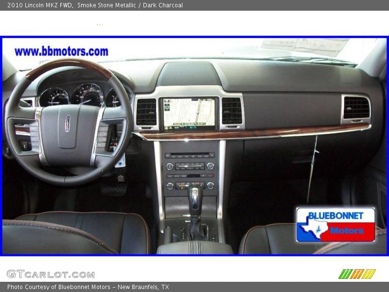 Smoke Stone Metallic / Dark Charcoal 2010 Lincoln MKZ FWD