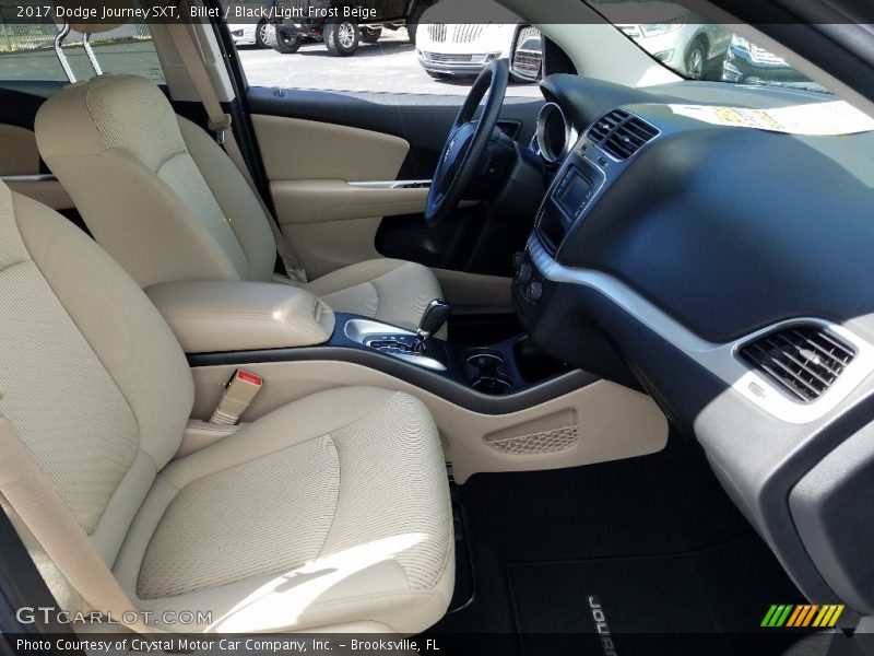Billet / Black/Light Frost Beige 2017 Dodge Journey SXT
